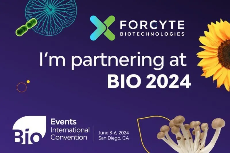 Forcyte Biotechnologies brand asset featured on linkedin.com