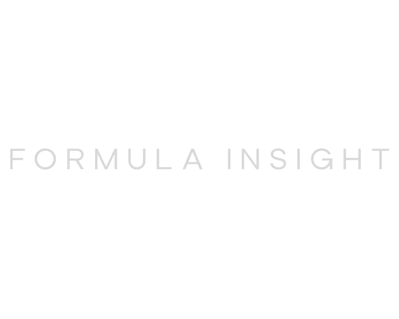 Formula Insight brand asset featured on formulainsight.io