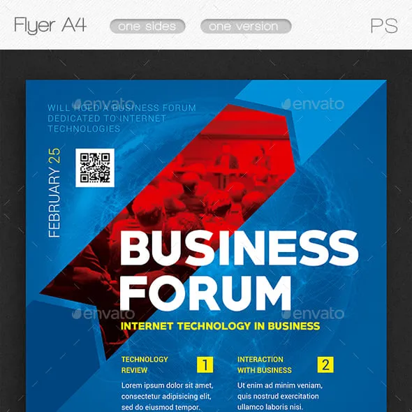 Forum brand asset featured on graphicriver.net