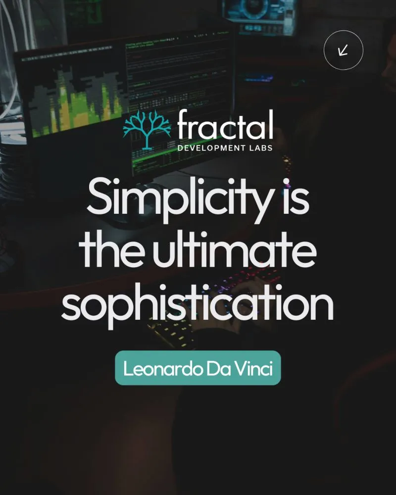 Fractal Labs brand asset featured on linkedin.com