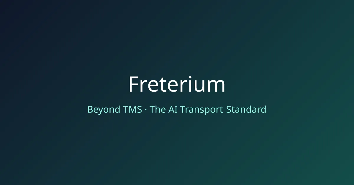 Freterium brand asset featured on freterium.com