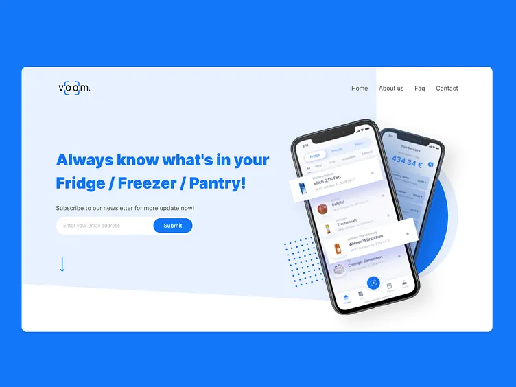 Fridge brand asset featured on dribbble.com