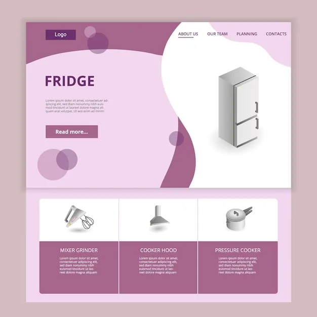 Fridge brand asset featured on freepik.com