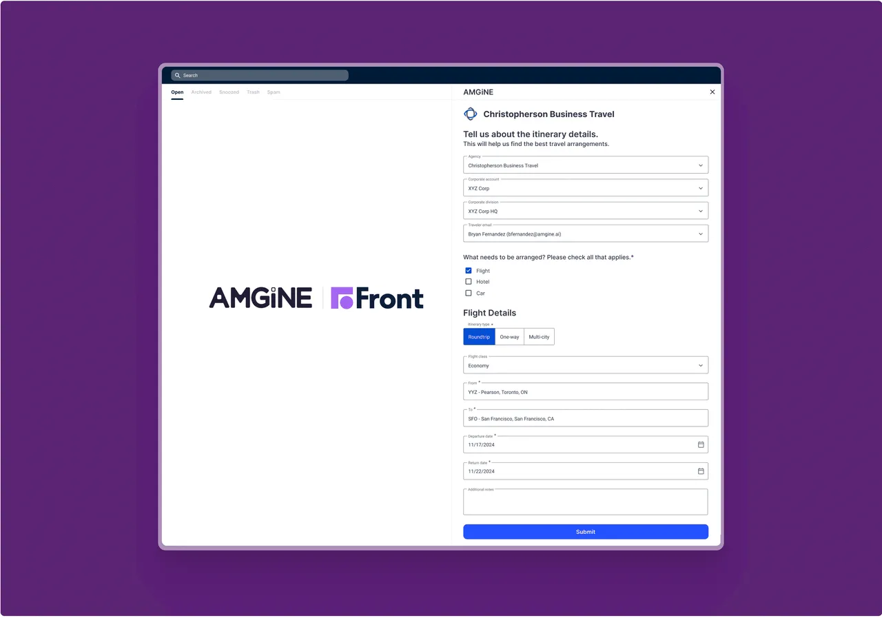 Front brand asset featured on front.com