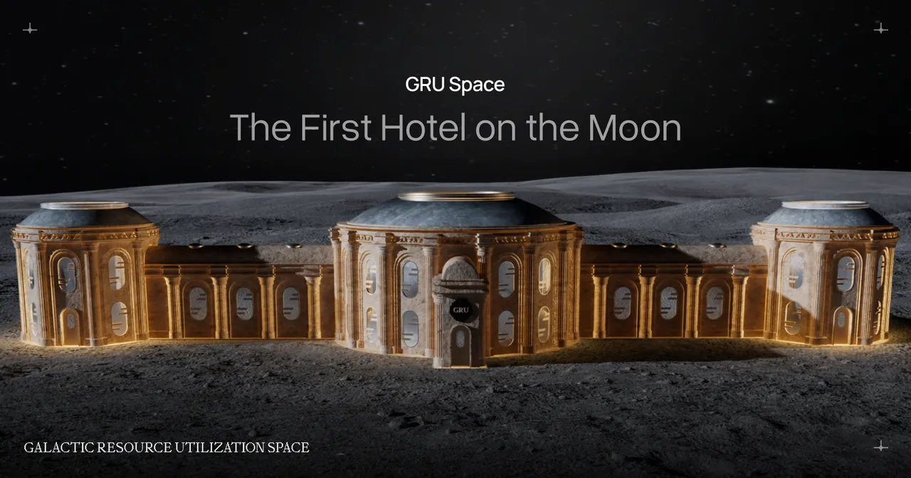 Galactic Resource Utilization Space, Inc. (GRU Space) brand asset featured on gru.space