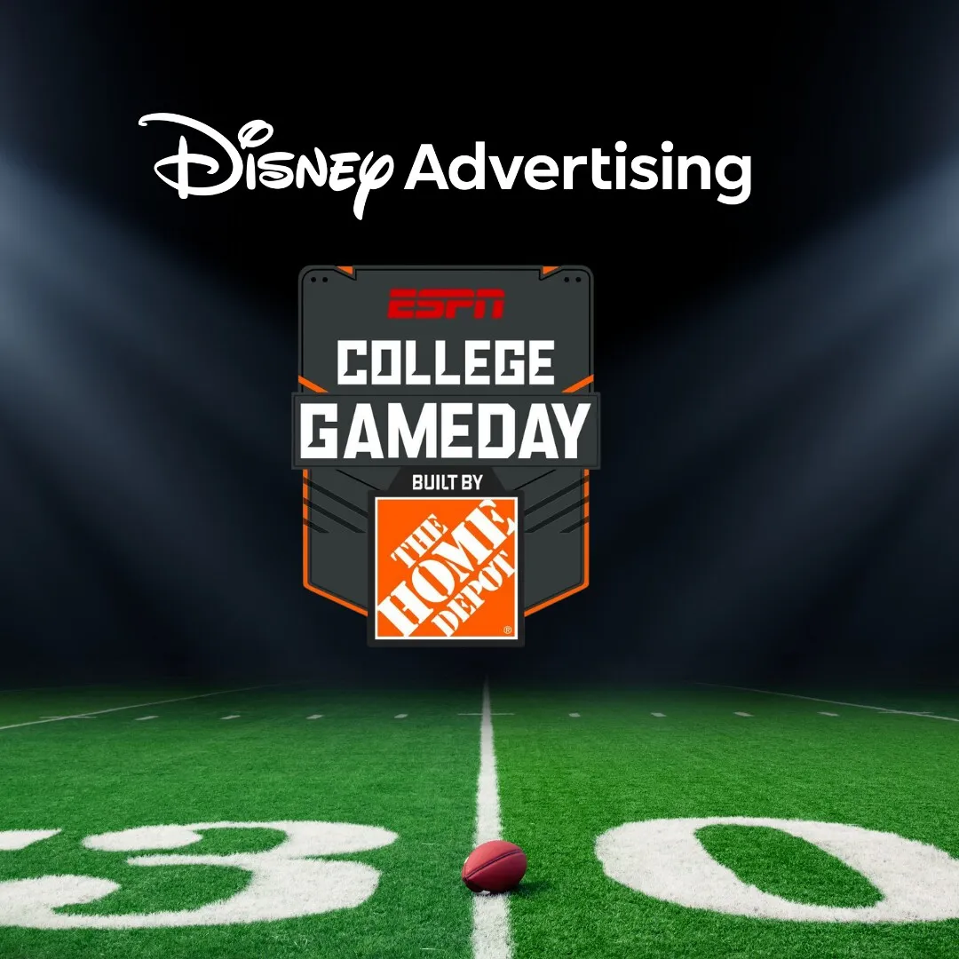 Gameday brand asset featured on press.disneyadvertising.com