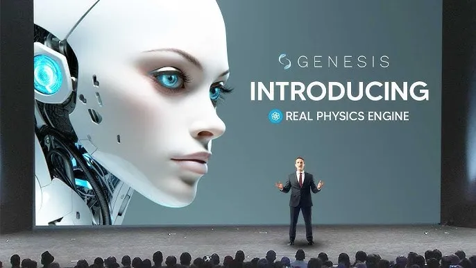 Genesis AI brand asset featured on youtube.com