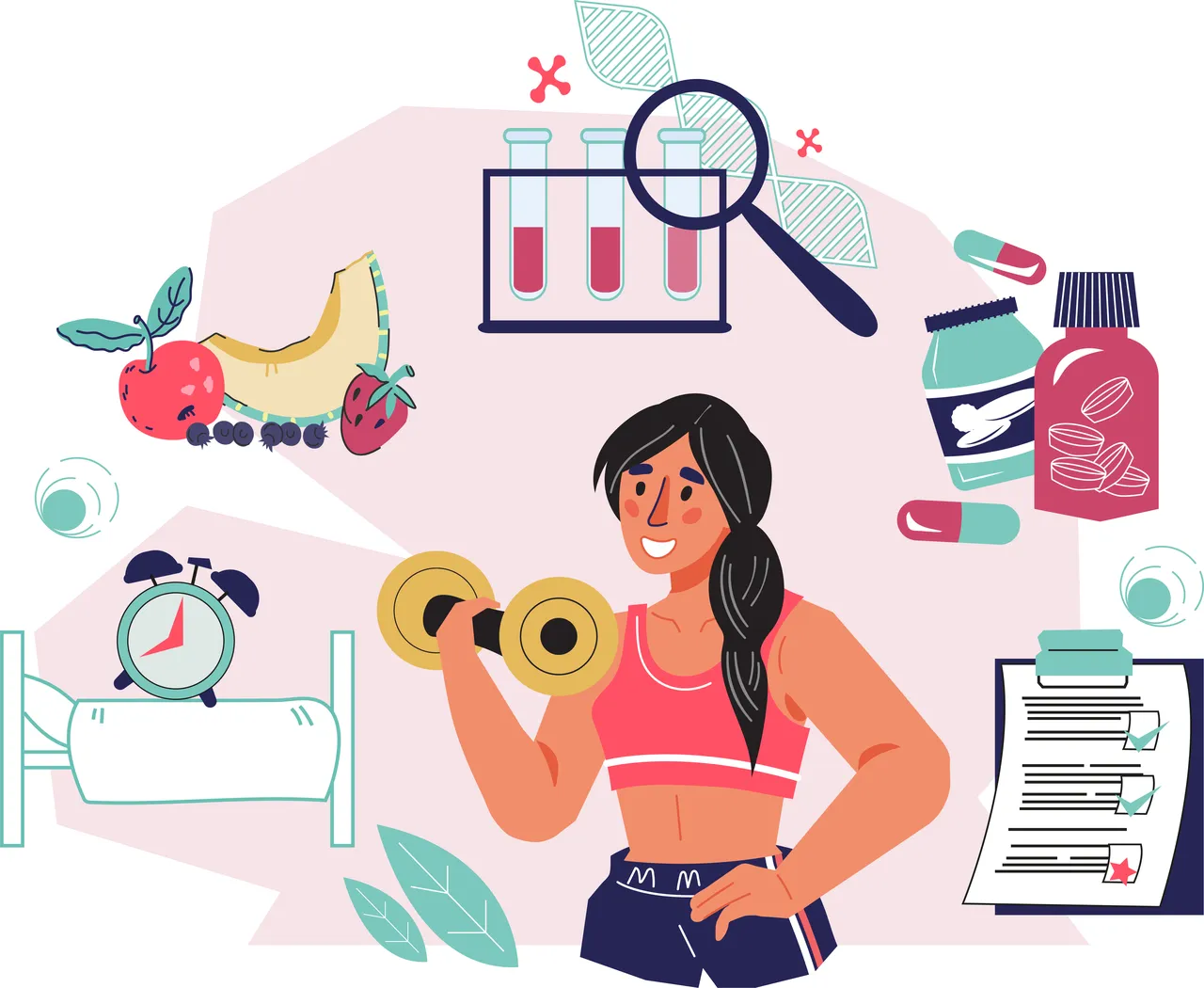 Genomelink brand asset featured on genomelink.io