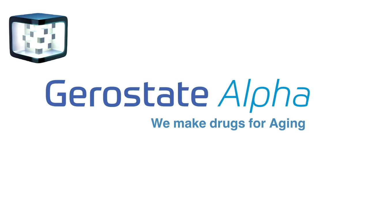 Gerostate Alpha brand asset featured on wefunder.com