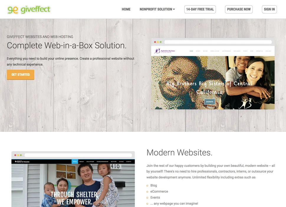 Giveffect brand asset featured on giveffect.com