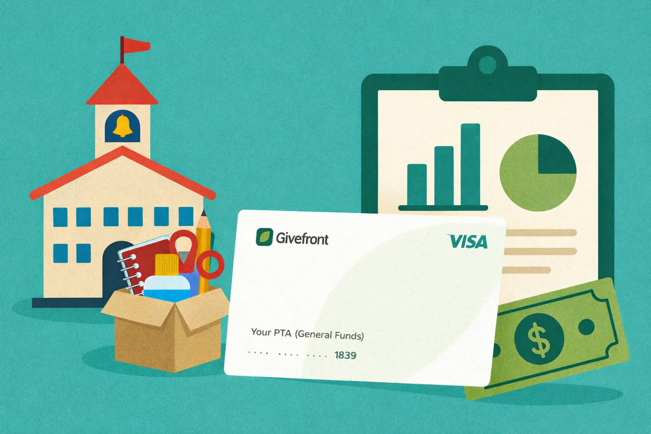 Givefront brand asset featured on givefront.com