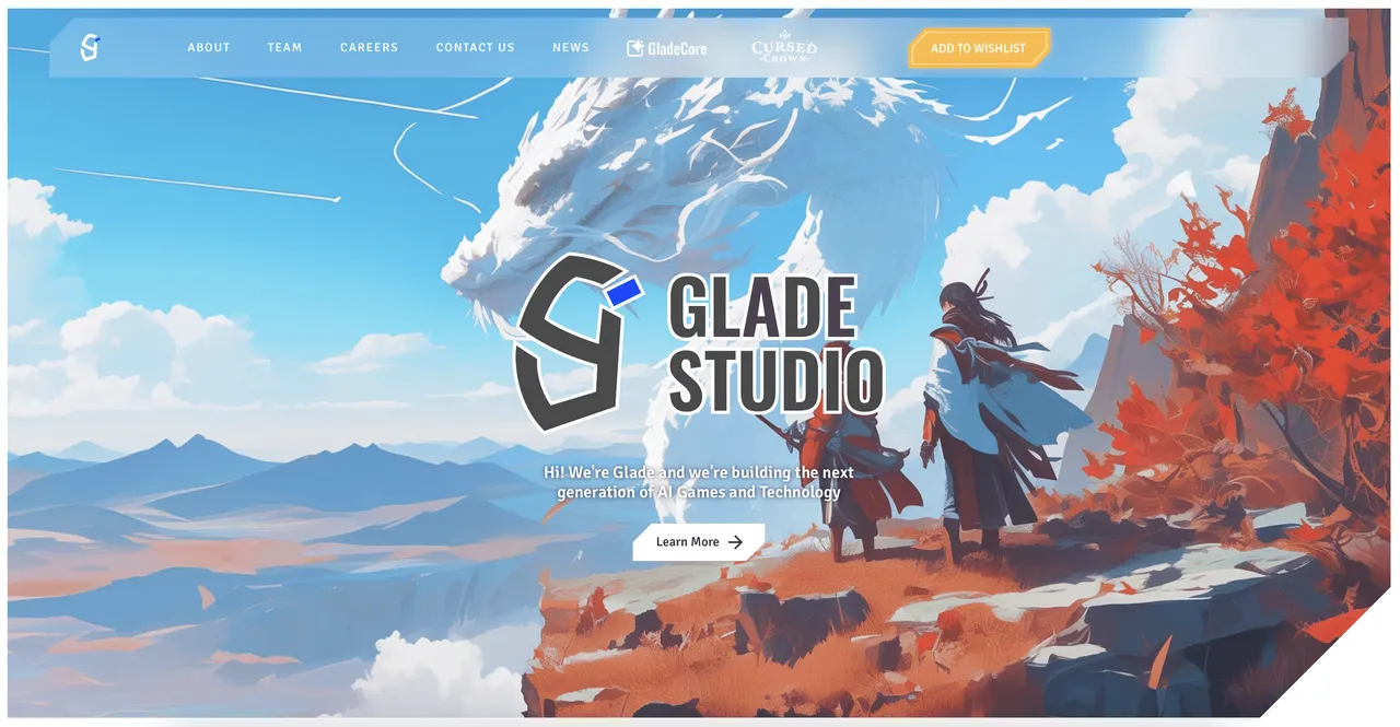 Glade brand asset featured on gladestudio.ai