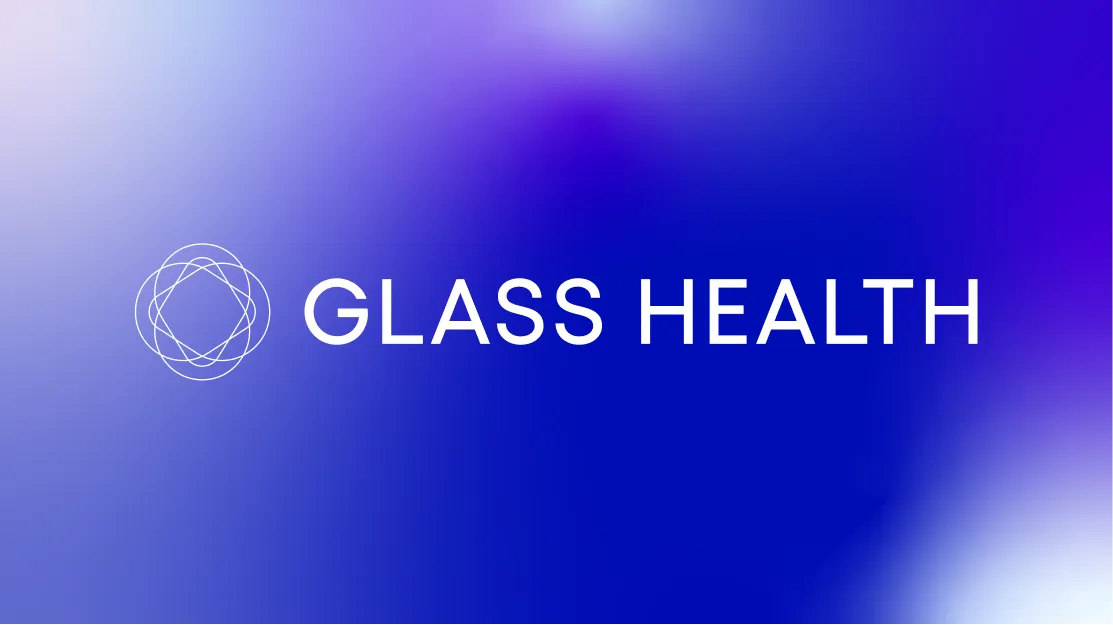 Glass Health brand asset featured on glass.health