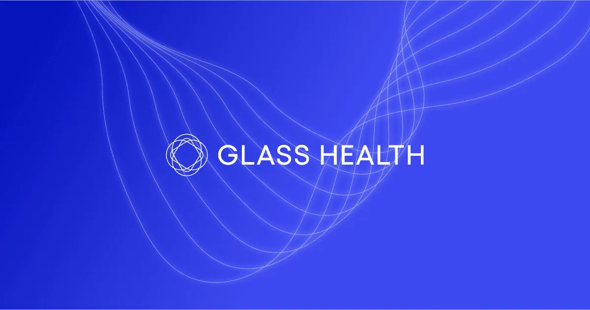 Glass Health brand asset featured on glass.health