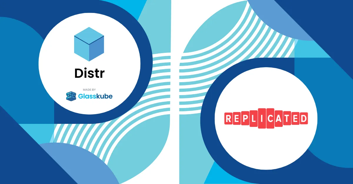 Glasskube brand asset featured on distr.sh