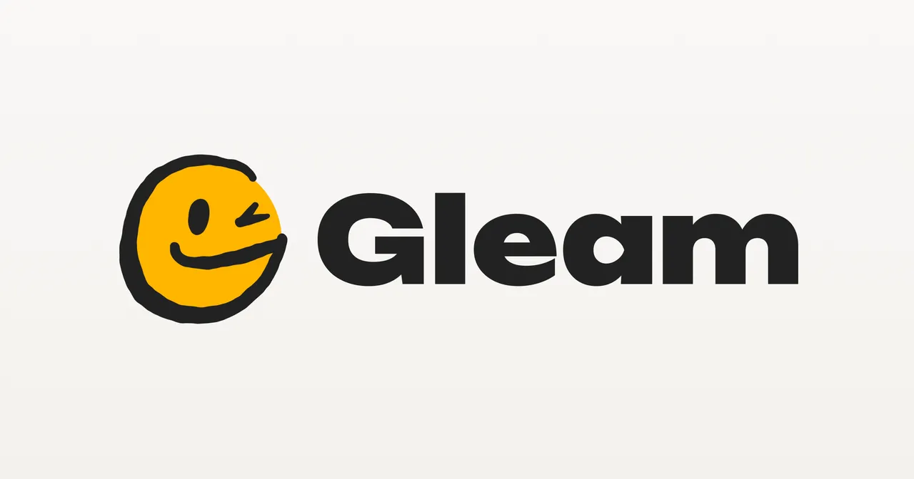 Gleam brand asset featured on joingleam.com