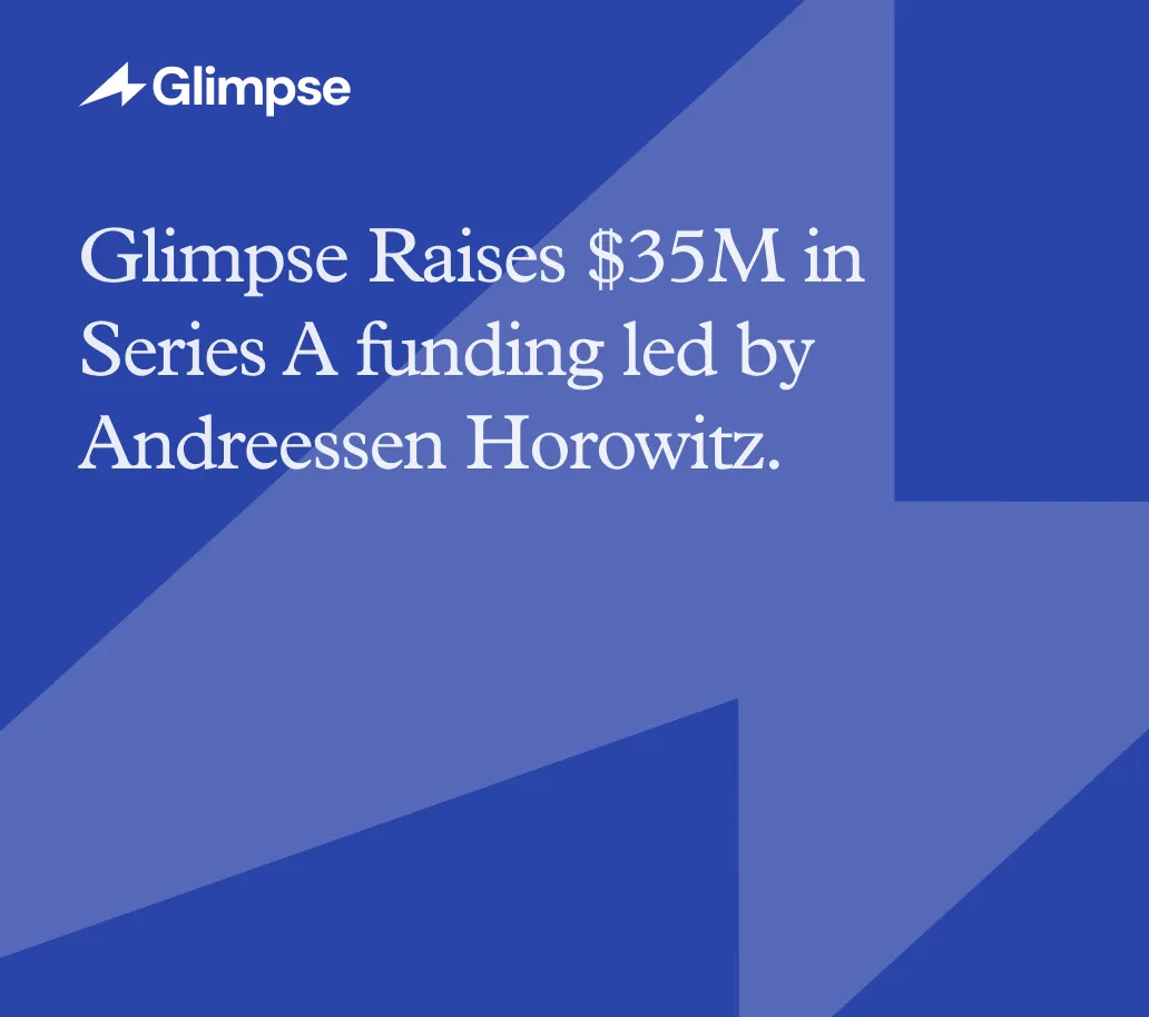 Glimpse brand asset featured on tryglimpse.com