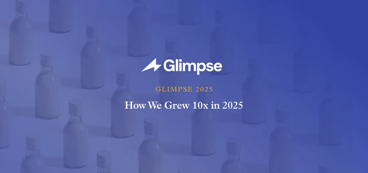 Glimpse brand asset featured on tryglimpse.com