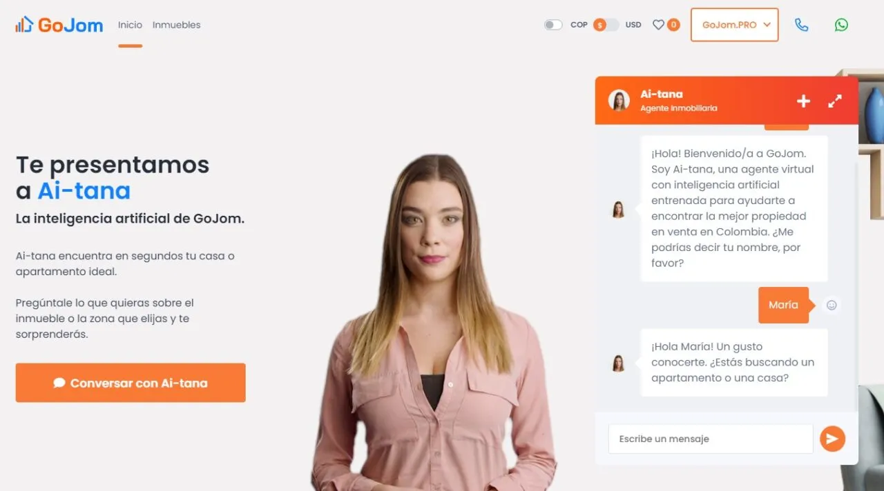 GoJom brand asset featured on tintatic.com