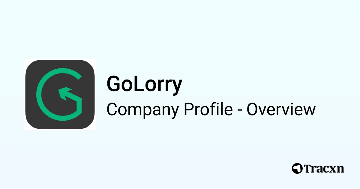 GoLorry brand asset featured on tracxn.com