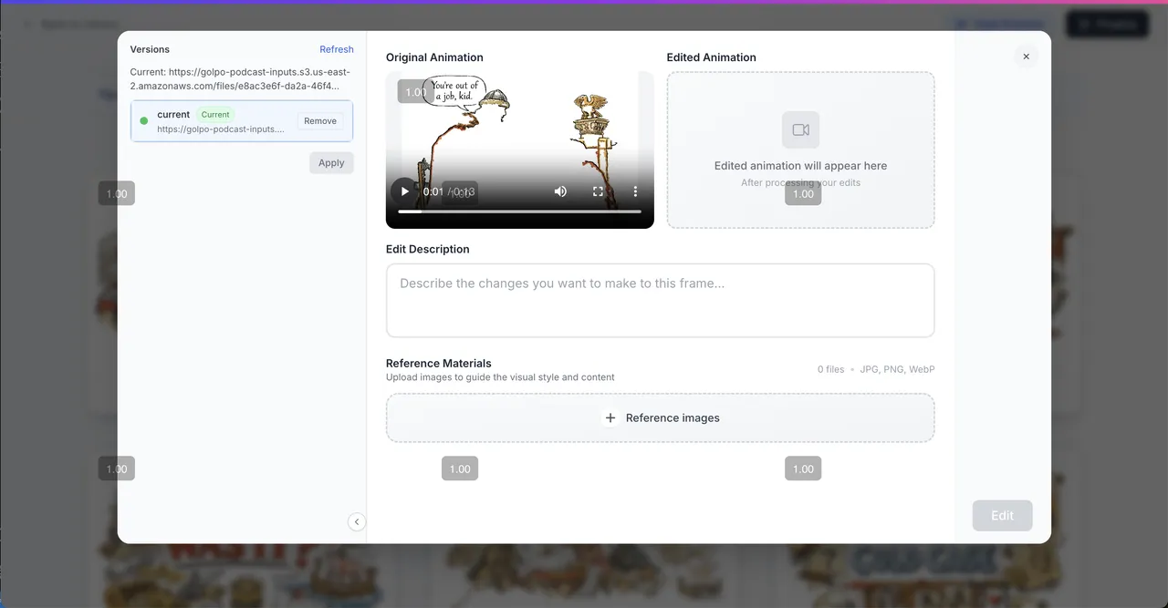 Golpo brand asset featured on video.golpoai.com