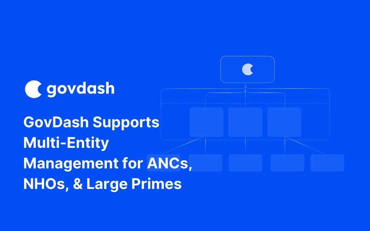 GovDash brand asset featured on govdash.com