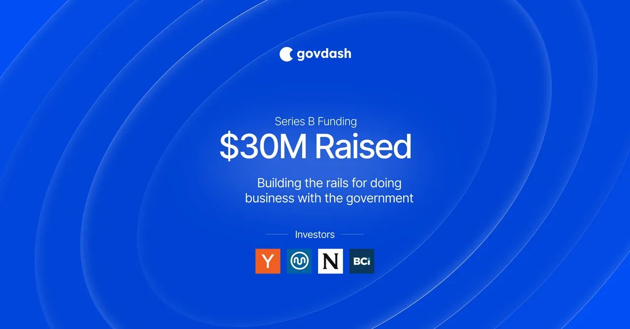 GovDash brand asset featured on govdash.com