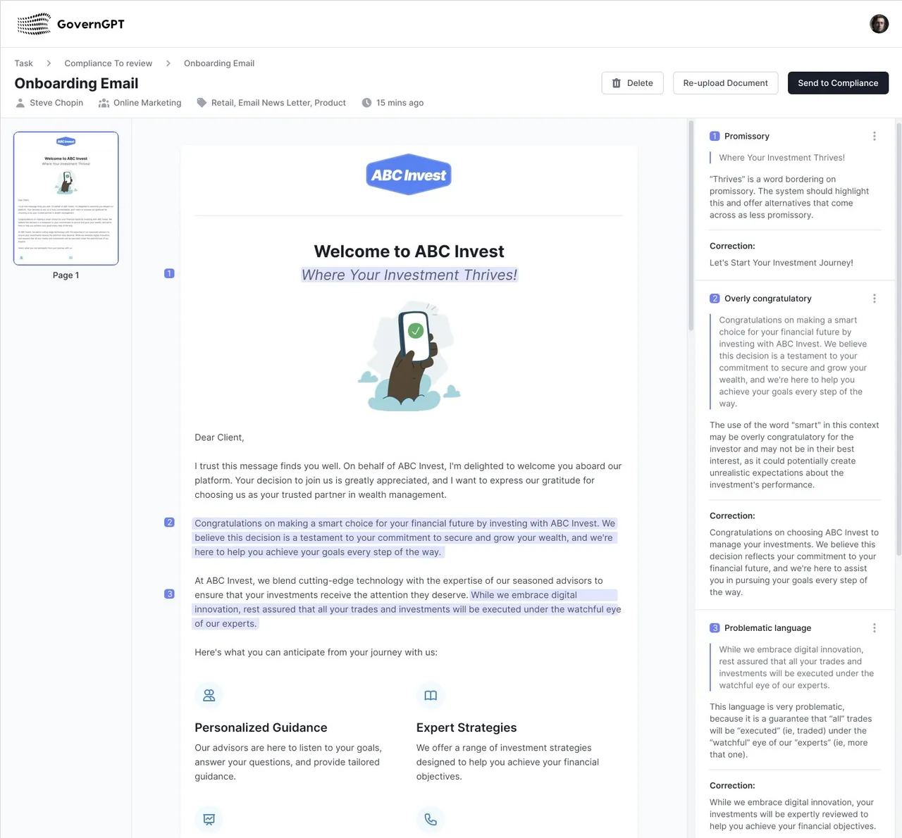 GovernGPT brand asset featured on fondo.com