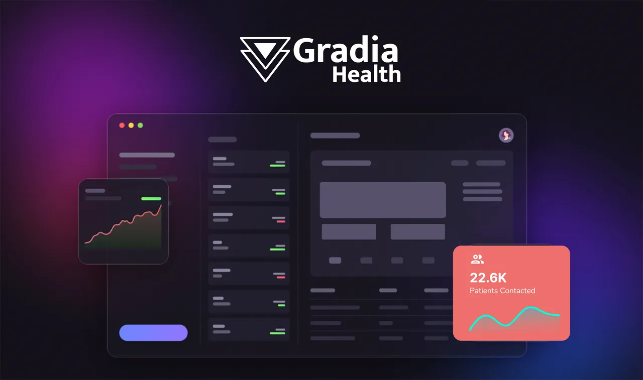 Gradia Health brand asset featured on gradia.com