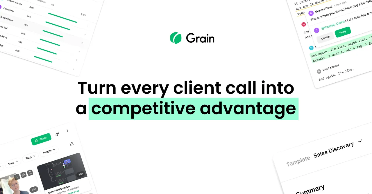 Grain brand asset featured on grain.com