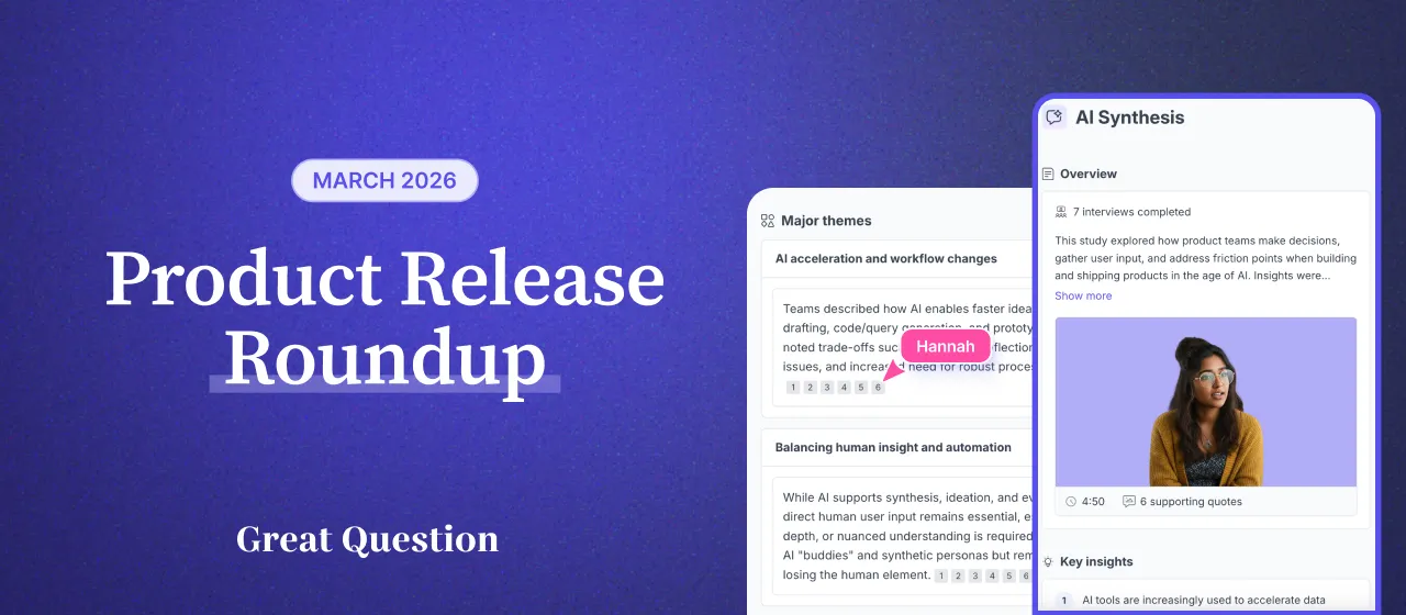 Great Question brand asset featured on greatquestion.co