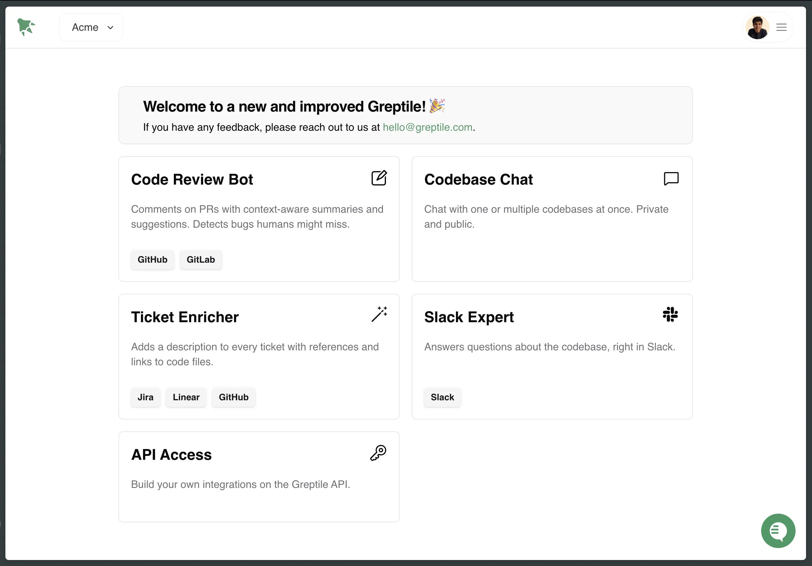 Greptile brand asset featured on greptile.com