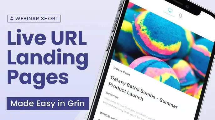 Grin brand asset featured on youtube.com