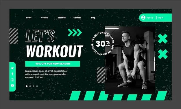 Gym Class brand asset featured on freepik.com