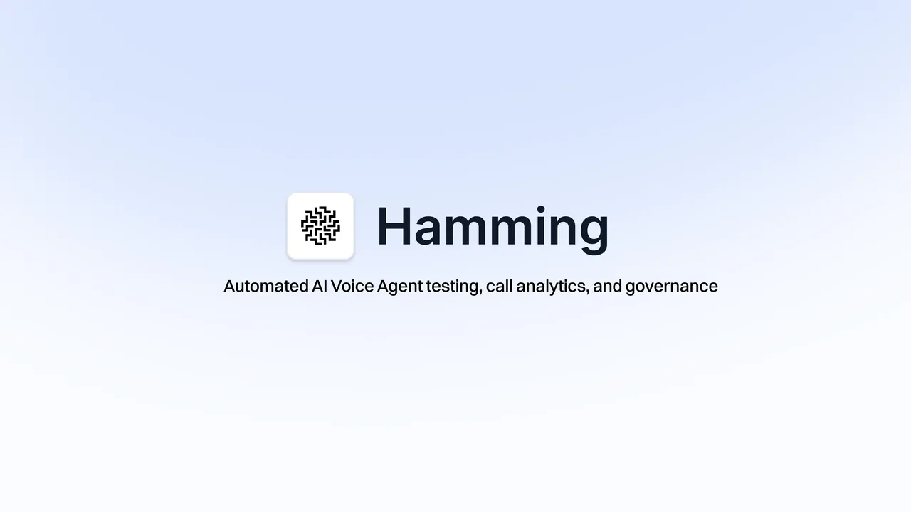 Hamming AI brand asset featured on hamming.ai