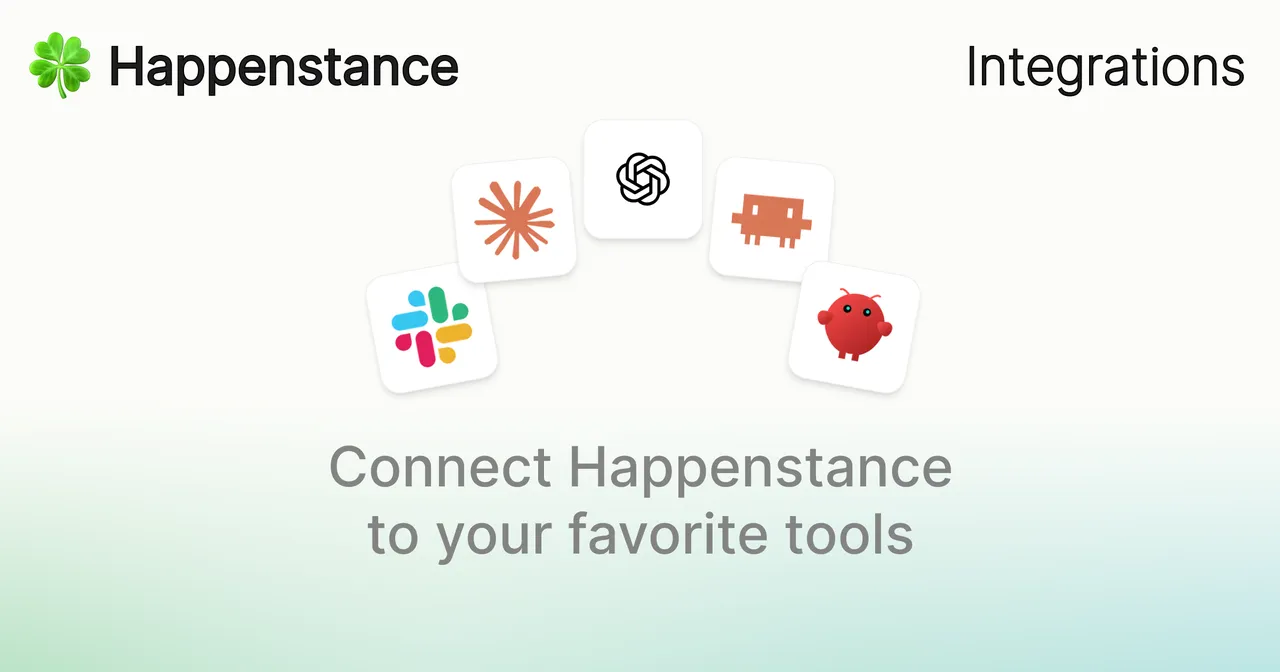 Happenstance brand asset featured on happenstance.ai