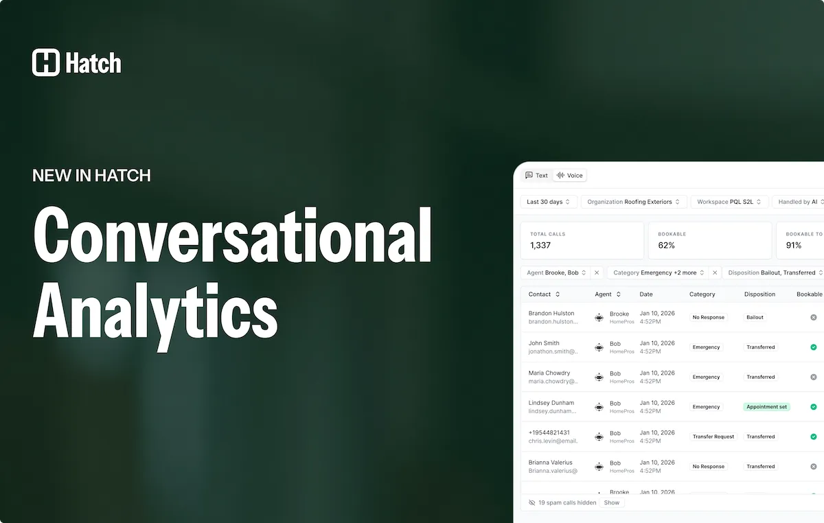 Hatch brand asset featured on usehatch.ai