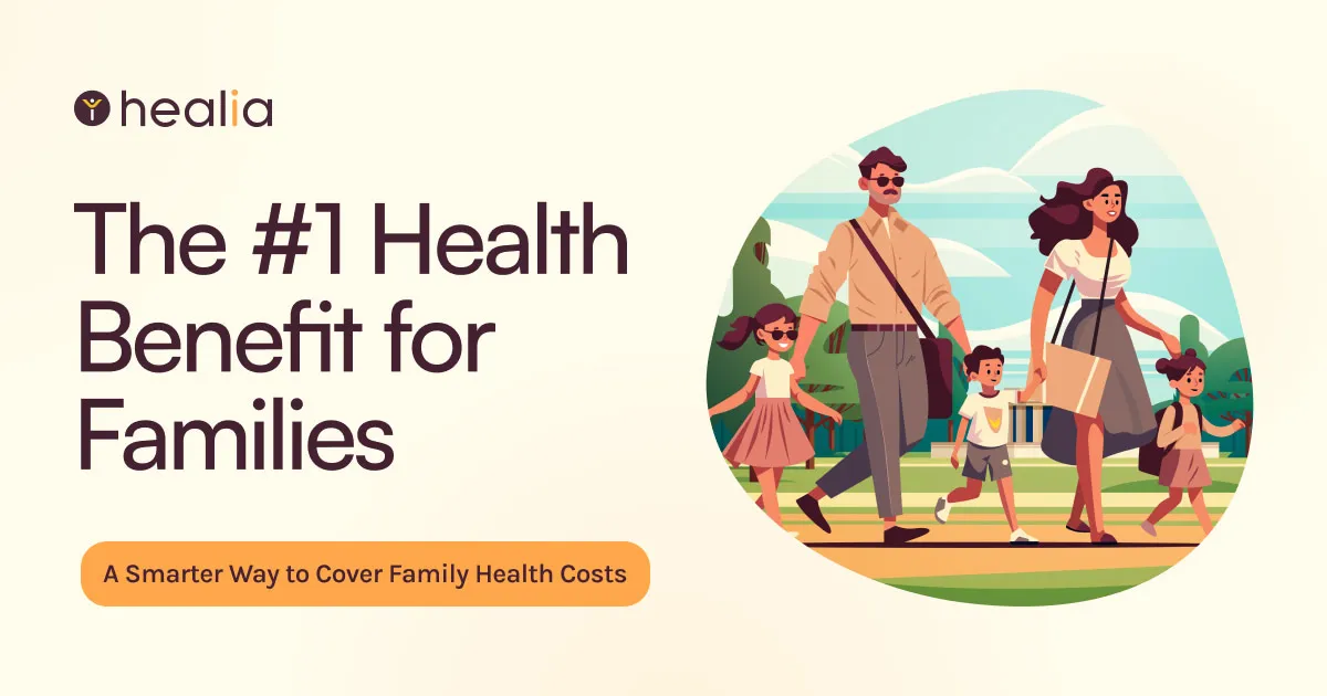 Healia brand asset featured on healiahealth.com