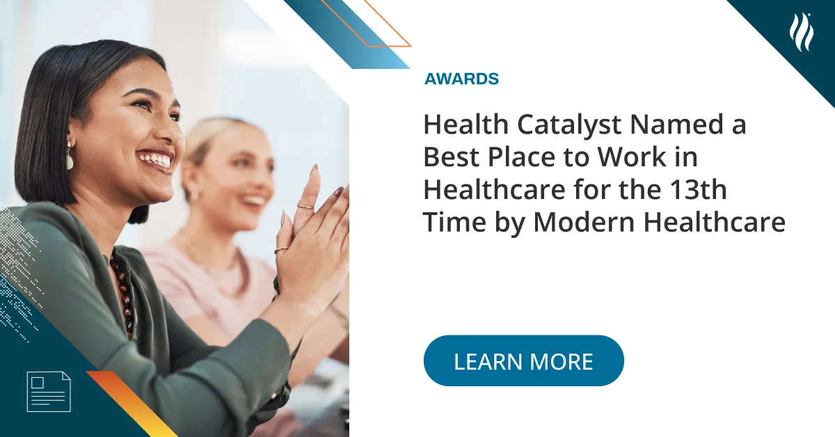 Health Catalyst brand asset featured on healthcatalyst.com