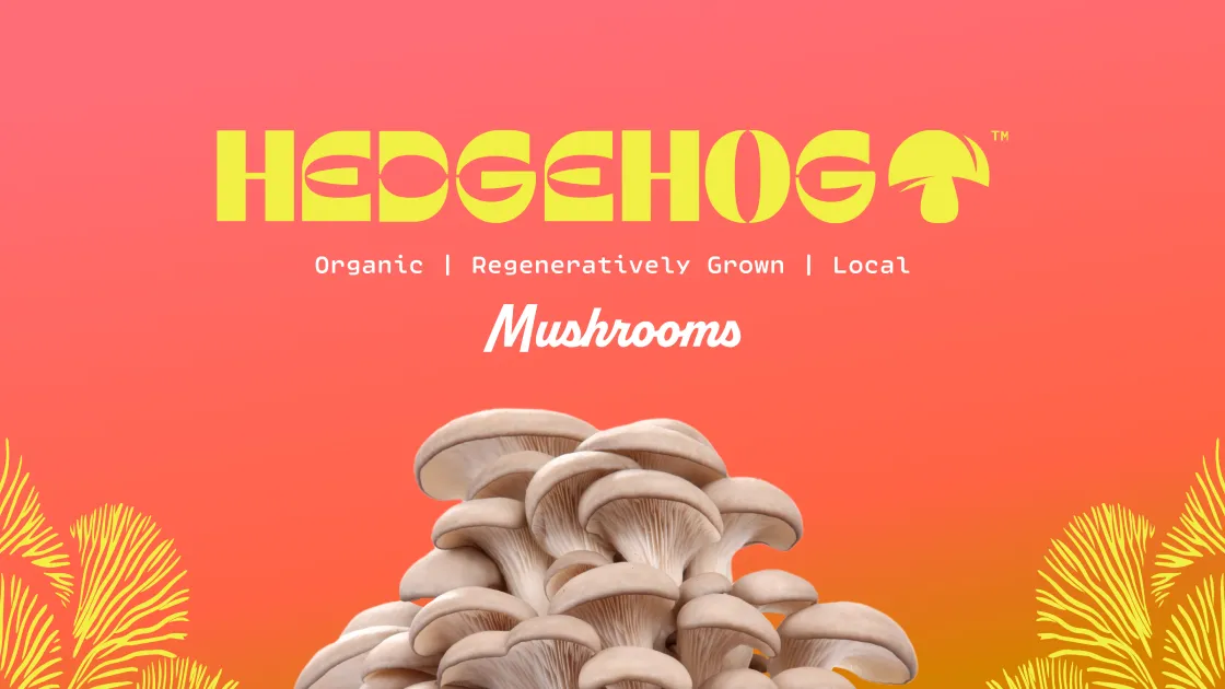 Hedgehog brand asset featured on hedgehogfoods.com