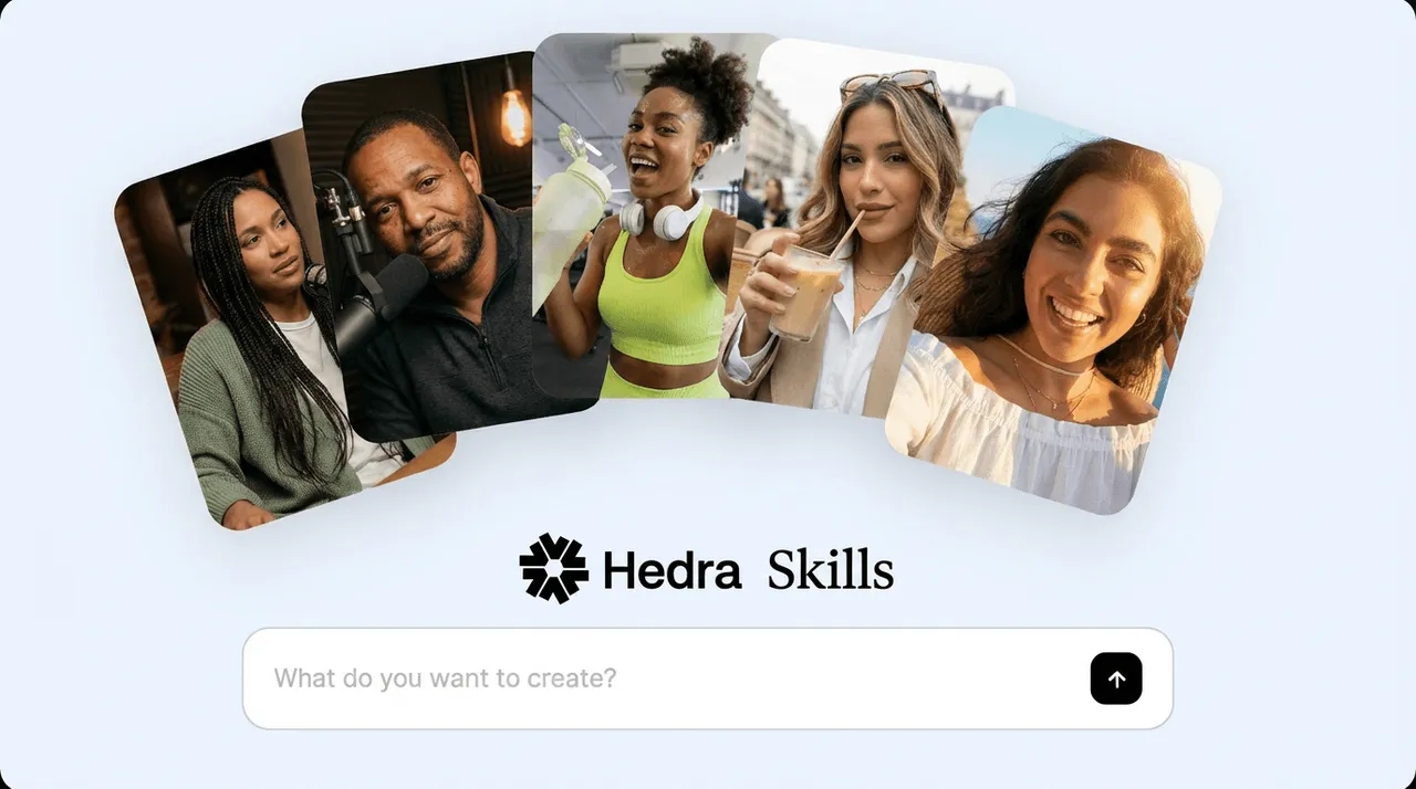 Hedra brand asset featured on hedra.com