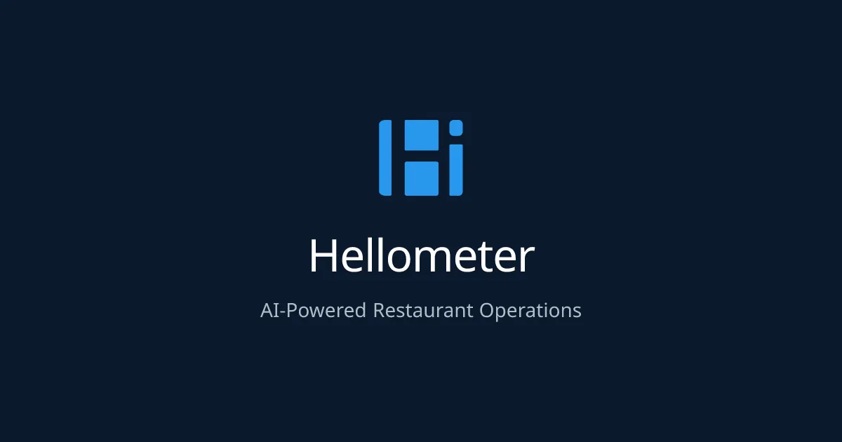 Hellometer brand asset featured on hellometer.io