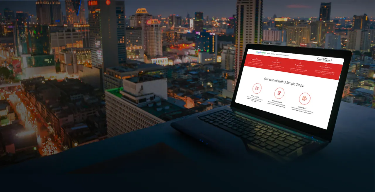 Helloverify brand asset featured on helloverify.com