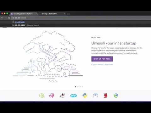 Heroku brand asset featured on devcenter.heroku.com