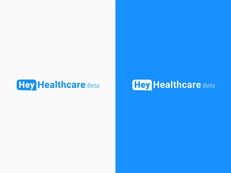 Hey Healthcare brand asset featured on dribbble.com