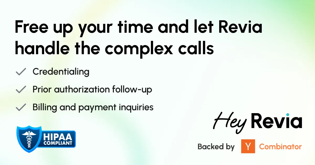 Hey Revia brand asset featured on heyrevia.ai