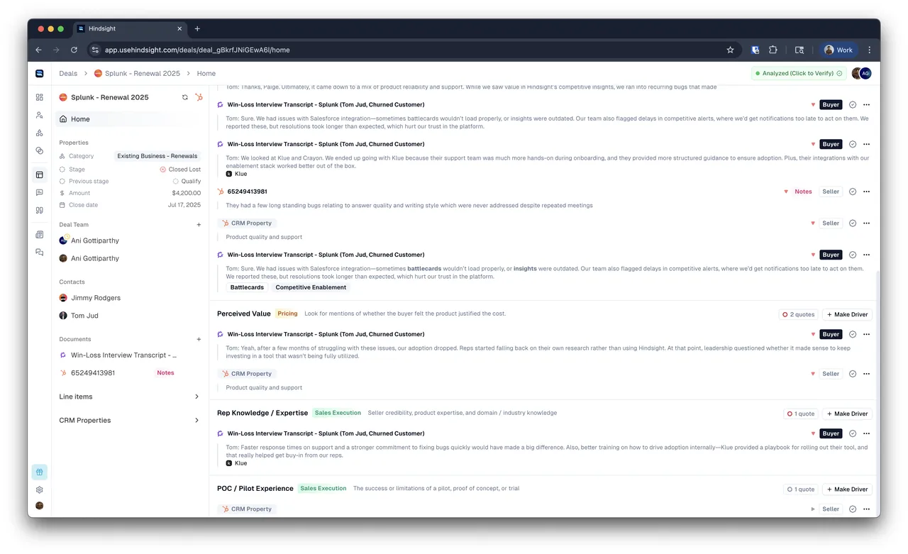 Hindsight brand asset featured on docs.usehindsight.com