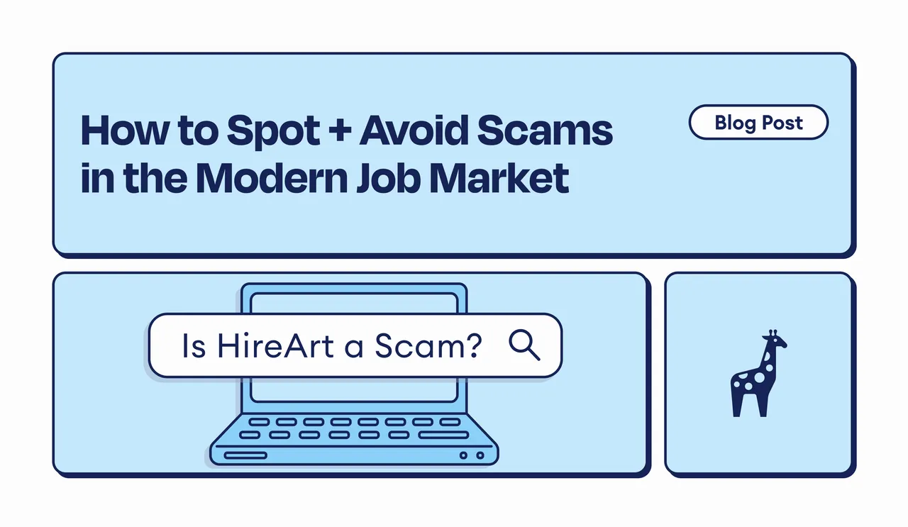 HireArt brand asset featured on hireart.com