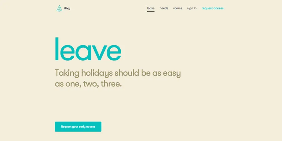 Hivy brand asset featured on tbhcreative.com