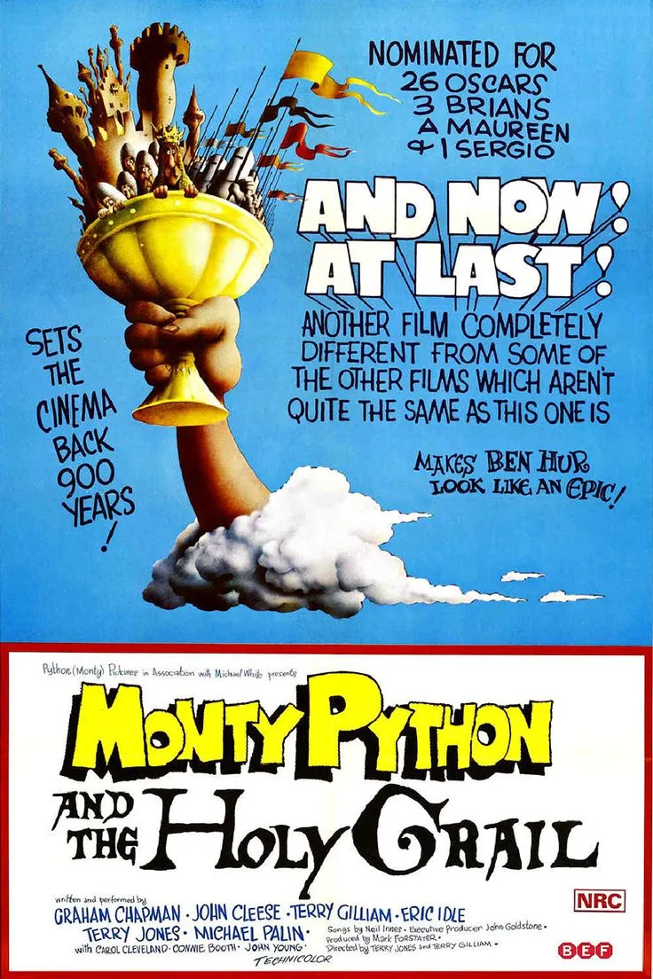 Holy Grail brand asset featured on imdb.com
